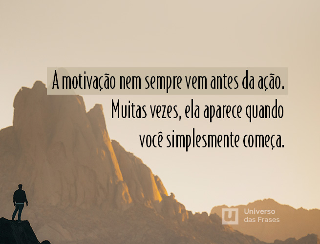 Frase de reflexão sobre a vida