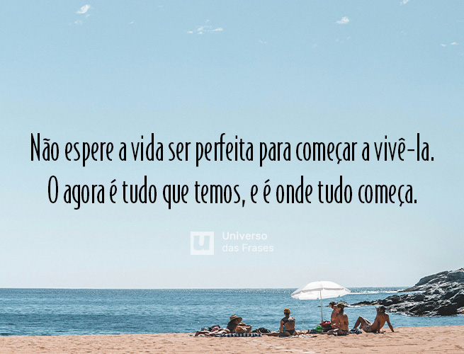 Frase de reflexão sobre a vida