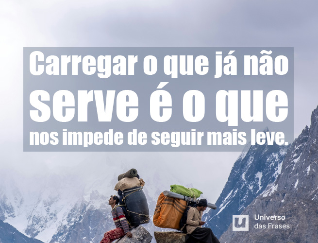 Frase de reflexão sobre a vida