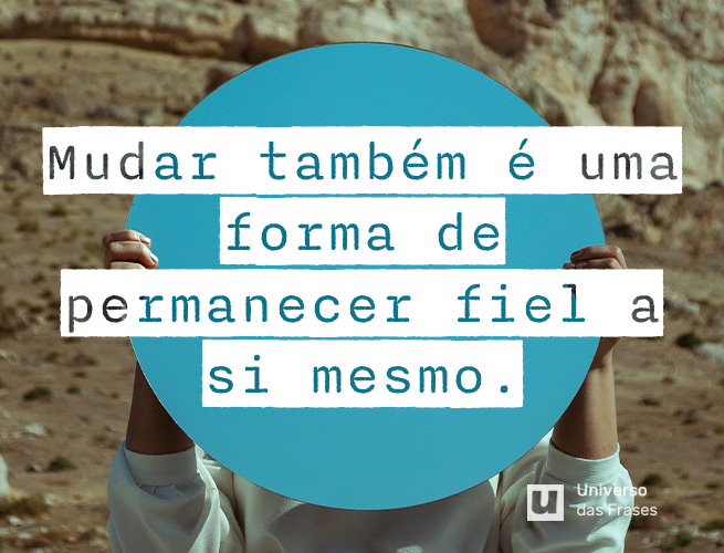 Frase de reflexão sobre a vida