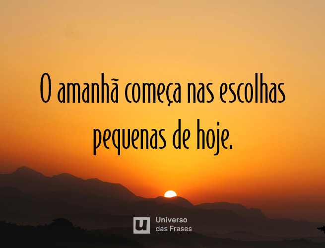 Frase de reflexão sobre a vida