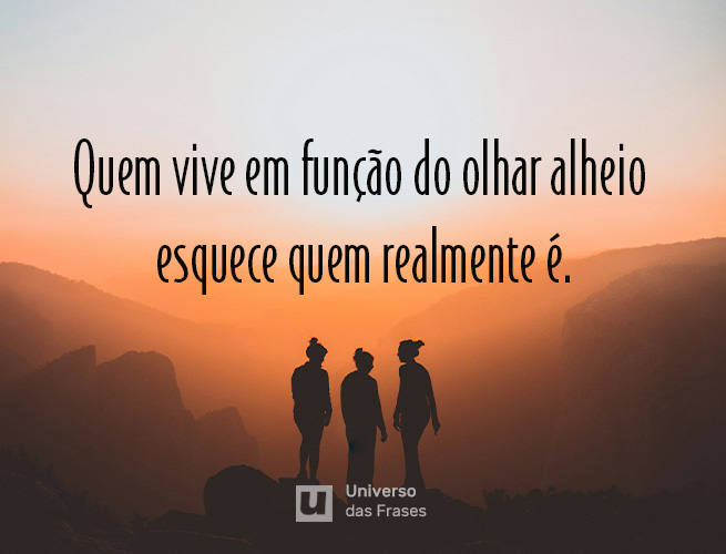 Frase de reflexão sobre a vida
