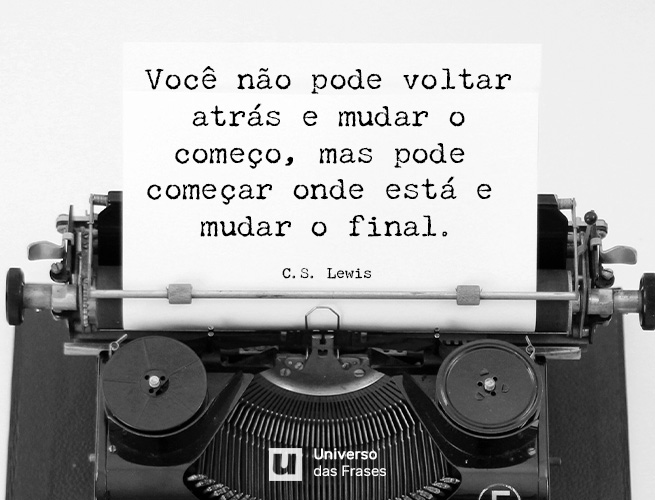 Frase de reflexão sobre a vida